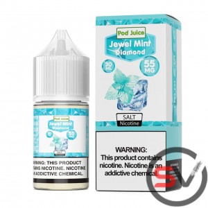 POD JUICE TFN SALT 30ML - JEWEL MINT DIAMOND POD JUICE TFN SALT 30ML - JEWEL MINT DIAMOND